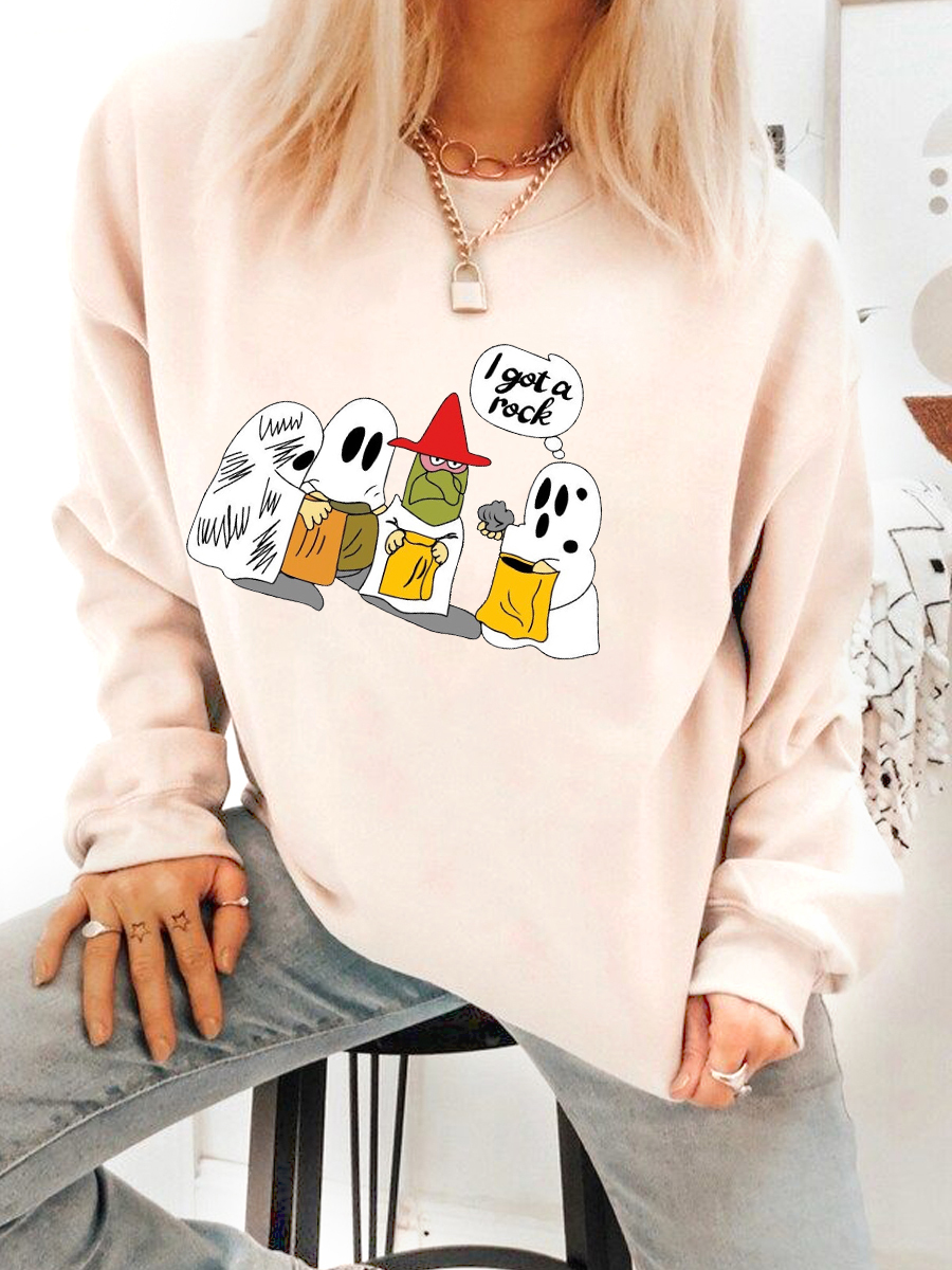 Halloween I Got A Rock Ghost Sweatshirt