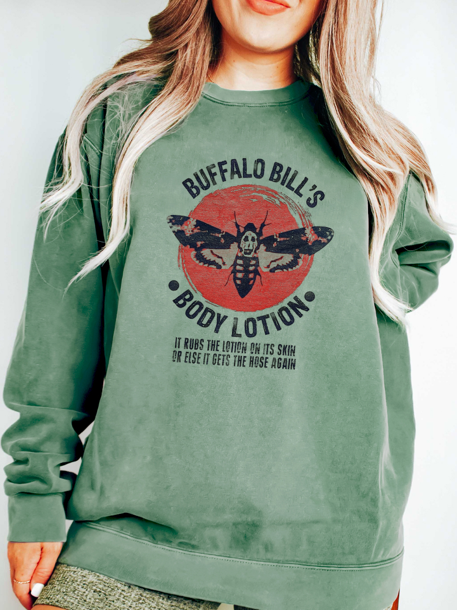 Rubs The Lotion On It'S Skin Or Else It Gets The Hose Again Sweatshirt