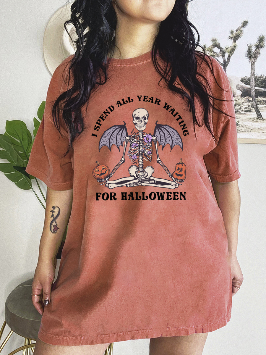Spend All Year Waiting For Halloween Tee