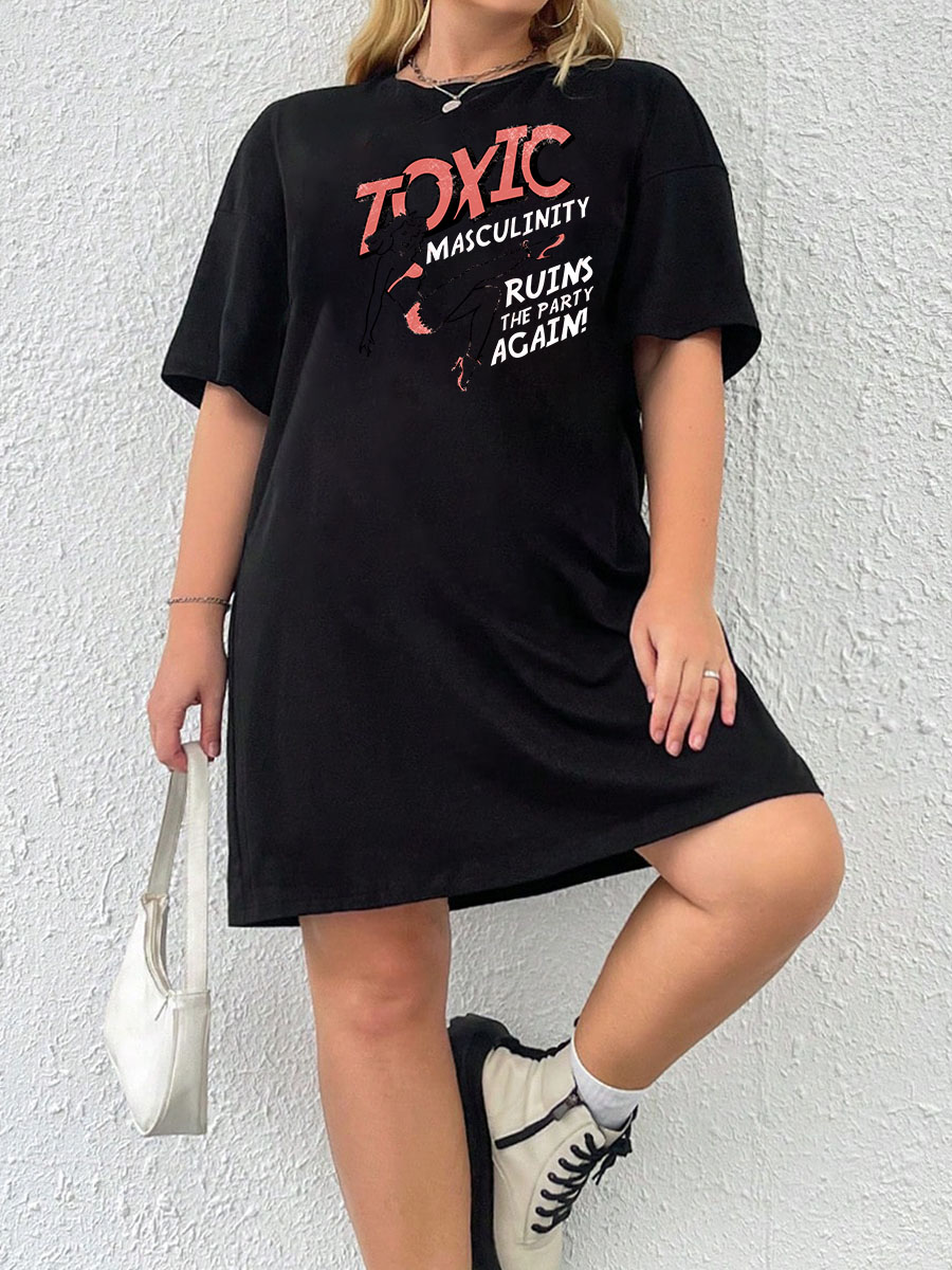 Toxic Masculinity Tee Dress