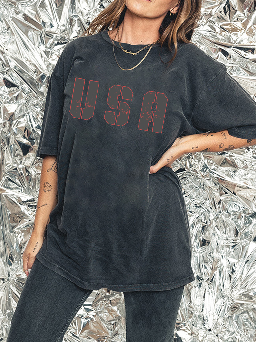 Original Usa Side Slit Tee