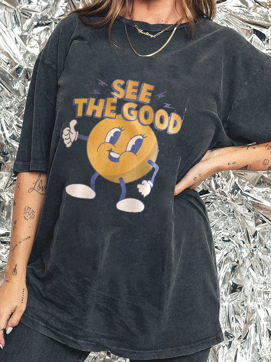 See The Good Side Slit Tee