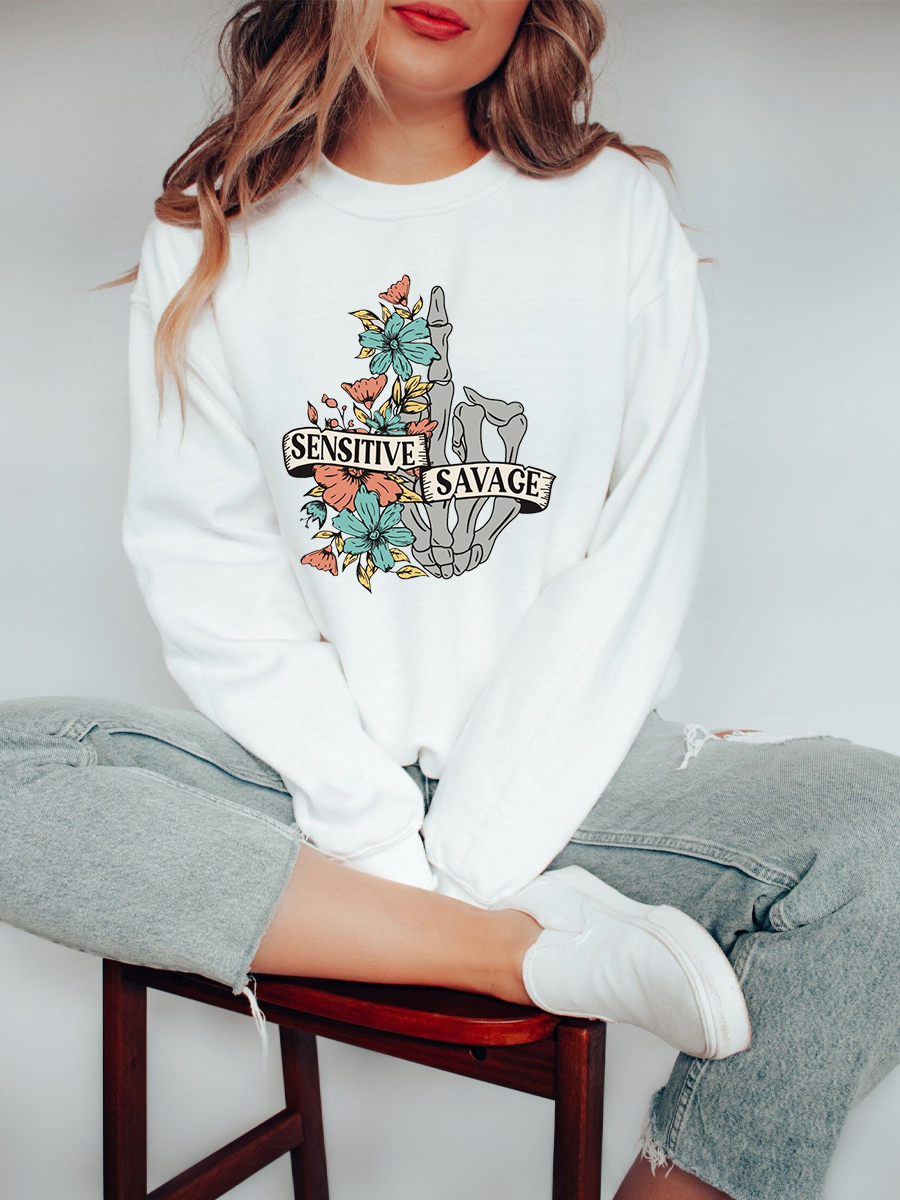 Sensitive Savage Sweatshirt