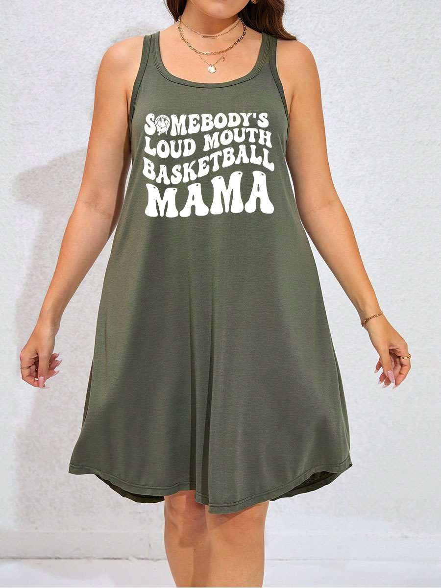 Loud Mouth Mama Tank Dress