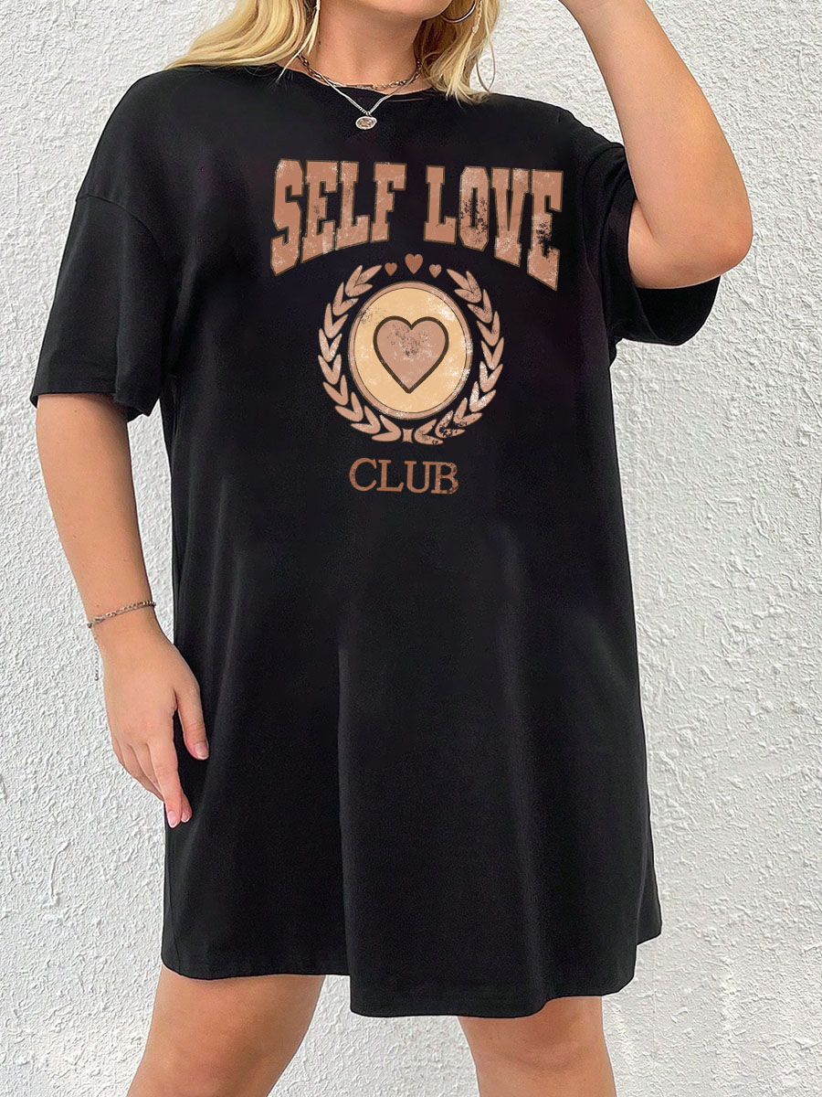 Self Love Club Tee Dress