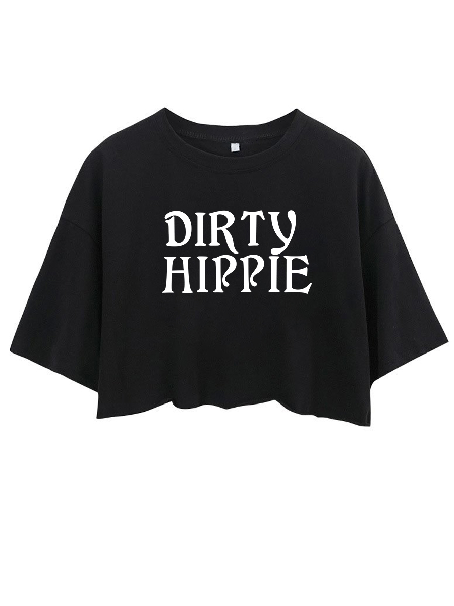 Dirty Hippie Crop Tee