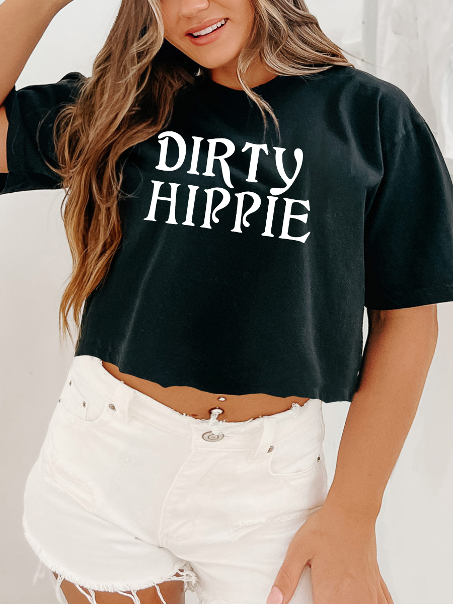 Dirty Hippie Crop Tee