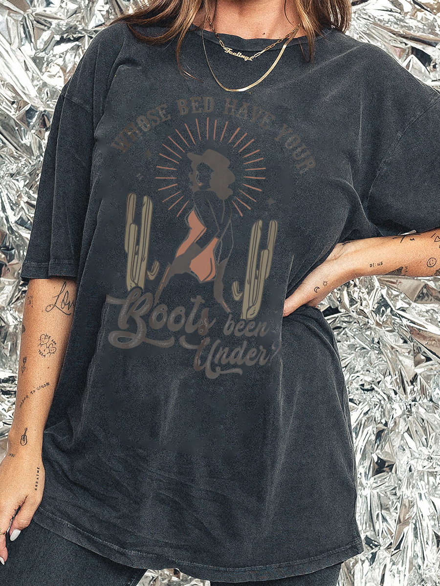 Whose Boots Tee