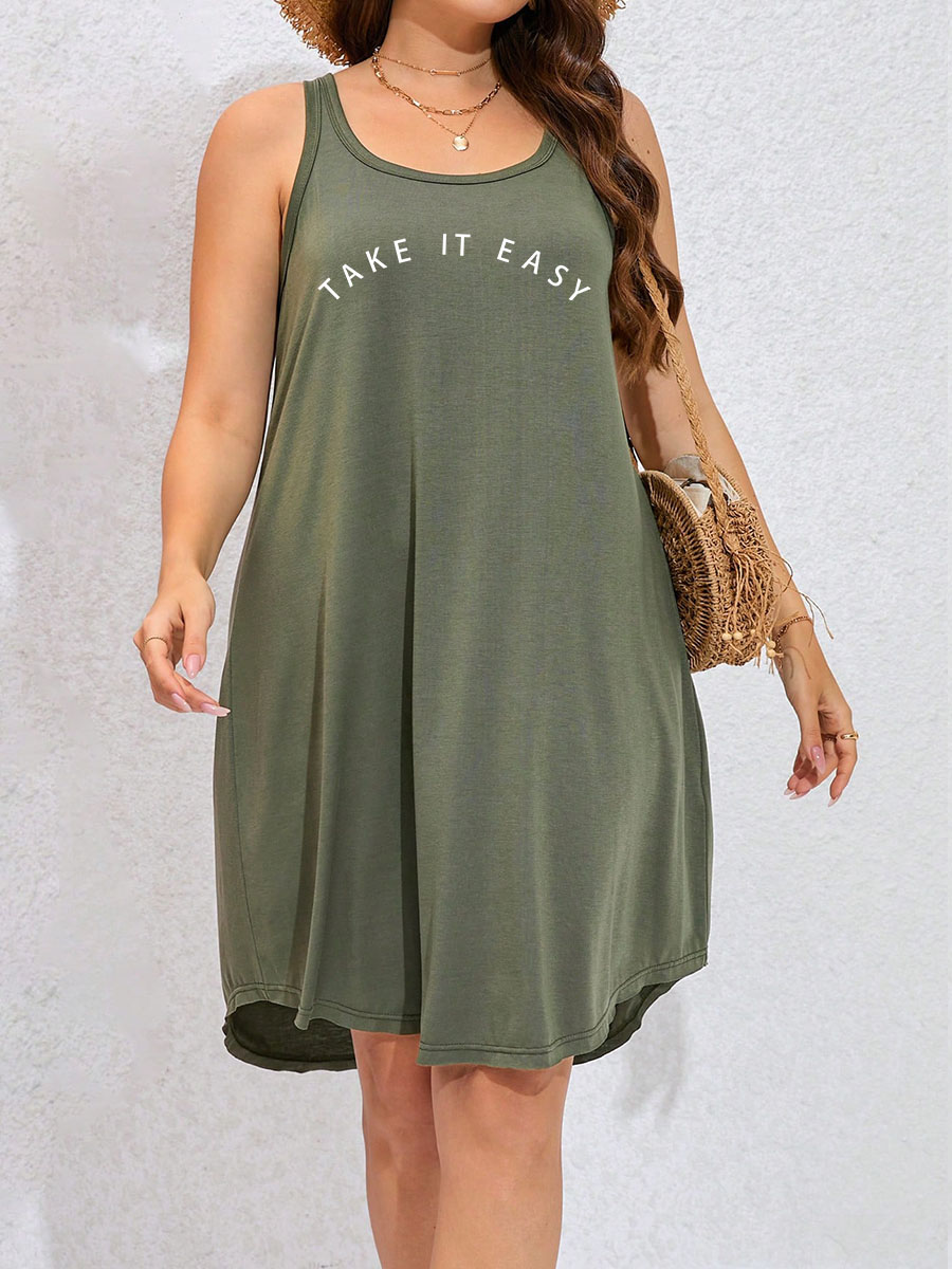 Take It Easy Tank Dress