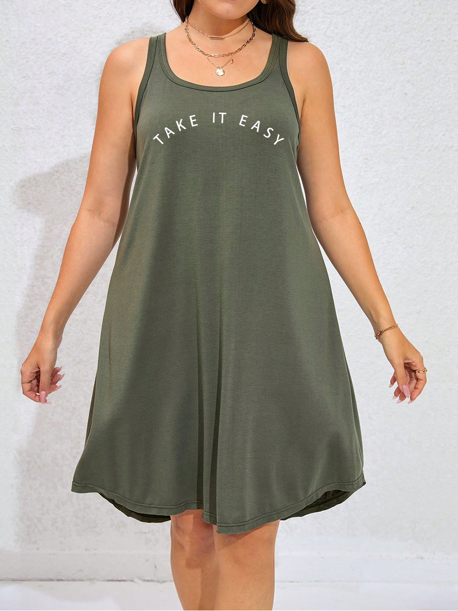 Take It Easy Tank Dress