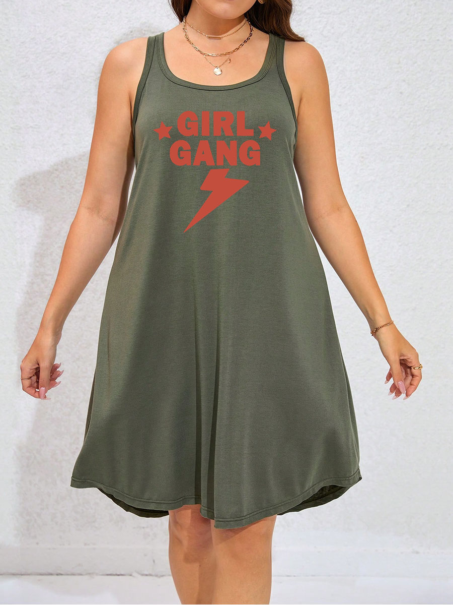 Girl Gang Tank Dress
