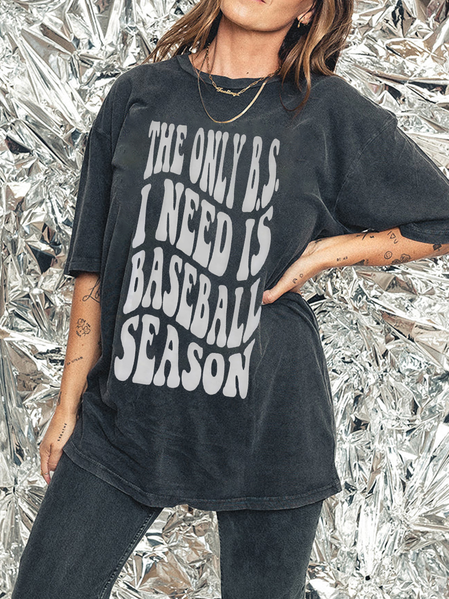 BS Baseball Tee