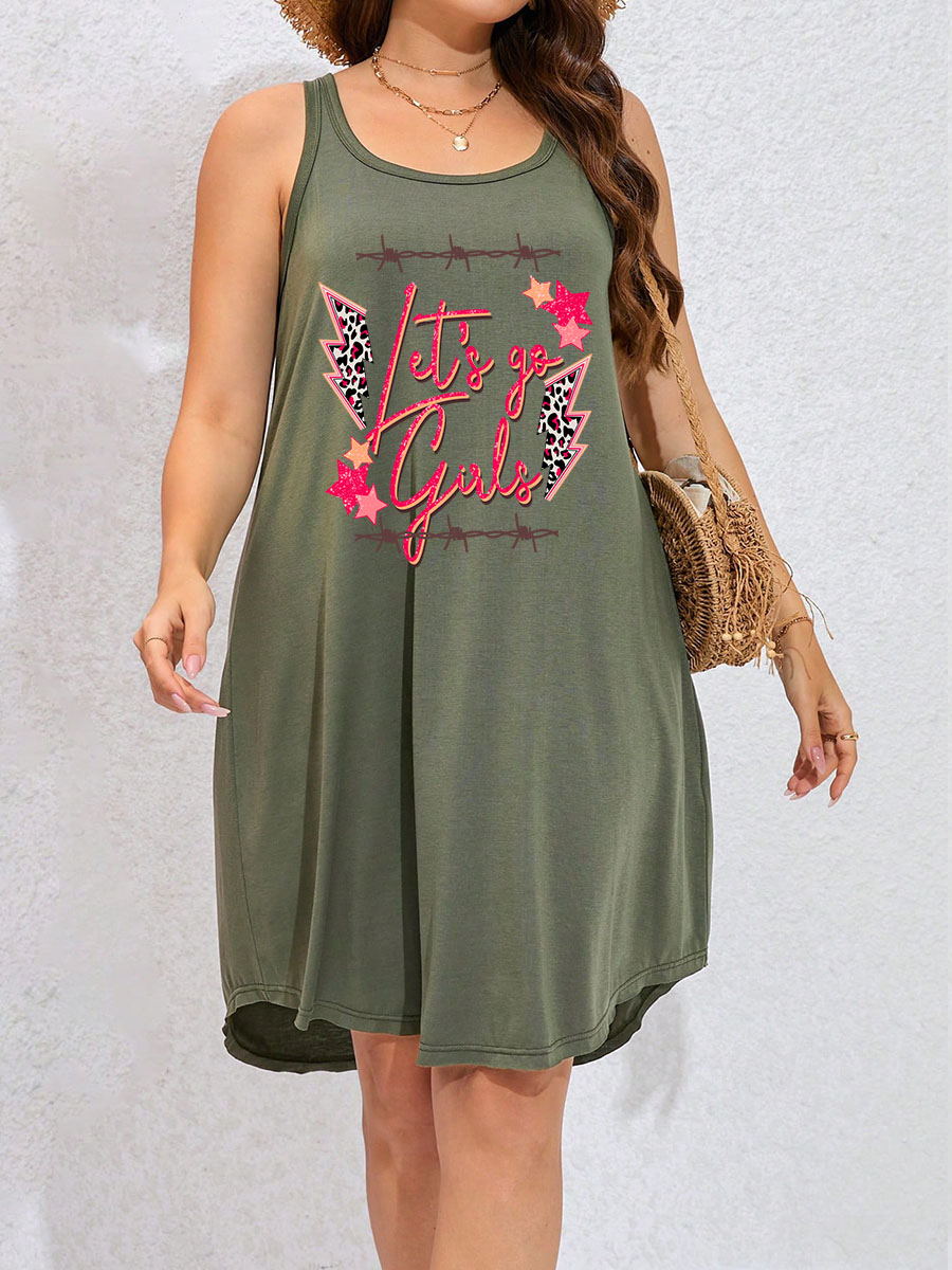 Let’S Go Girls Tank Dress