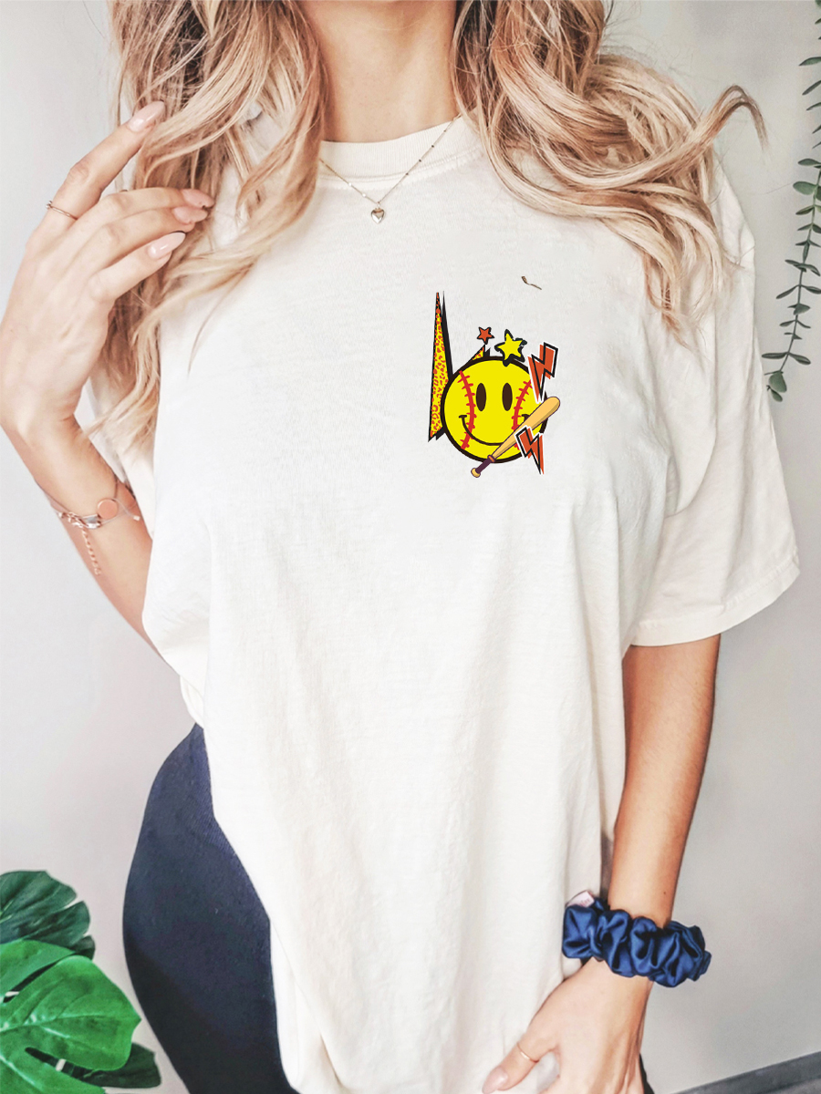 Retro Softball Sublimation Shirt