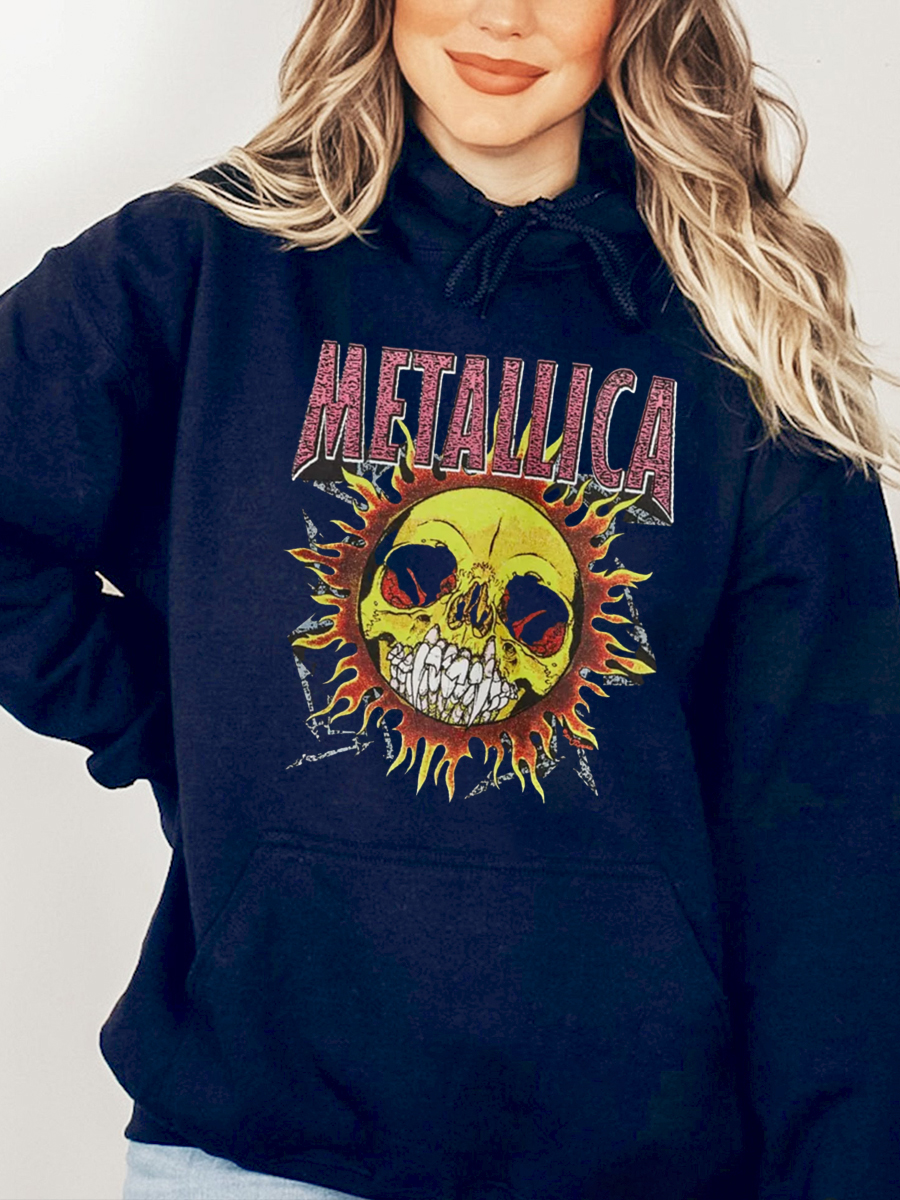 Metallica discount oversized hoodie