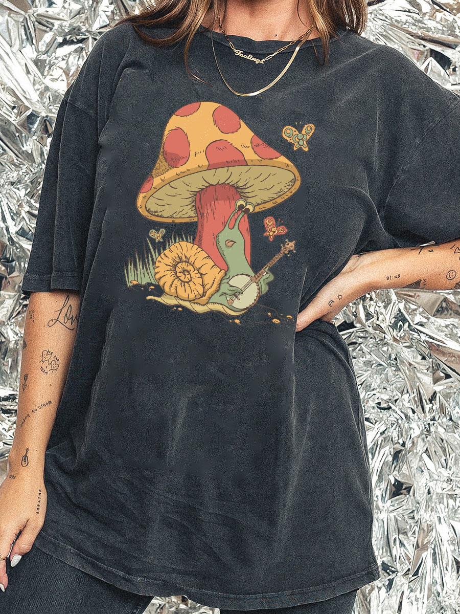 Vintage Mushroom Shirt