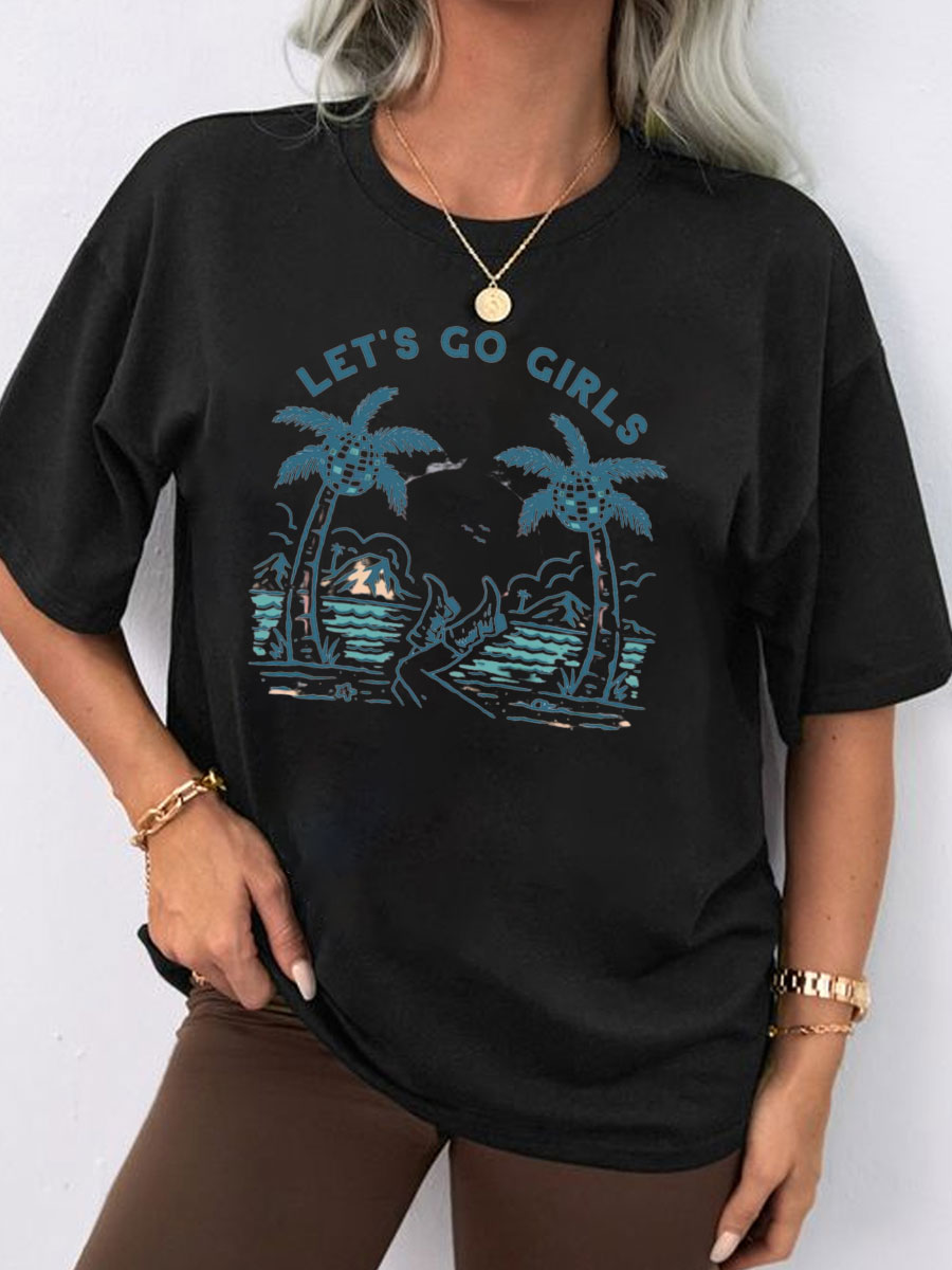 Girls Vacation Shirt