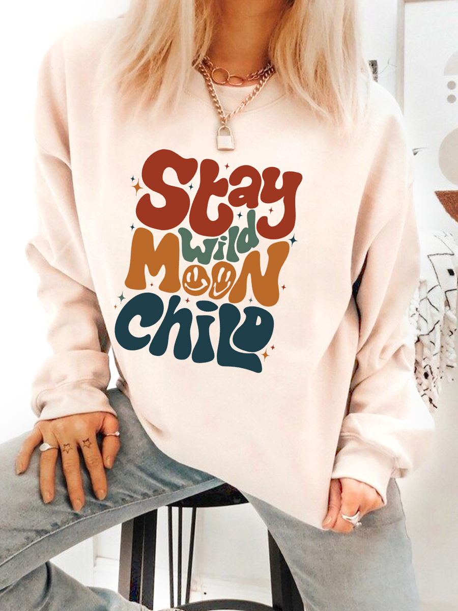 Retro Comfort Celestial Sweatshirt