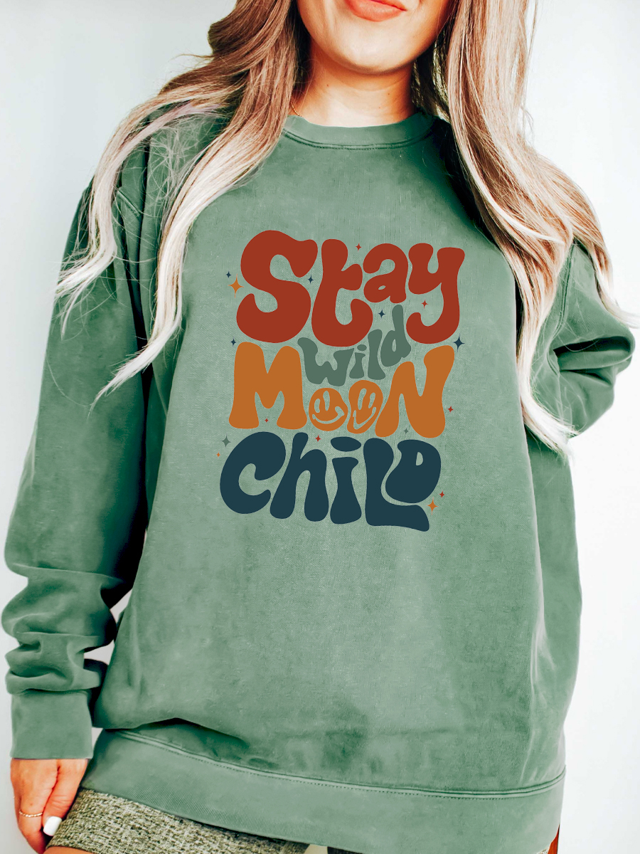 Retro Comfort Celestial Sweatshirt