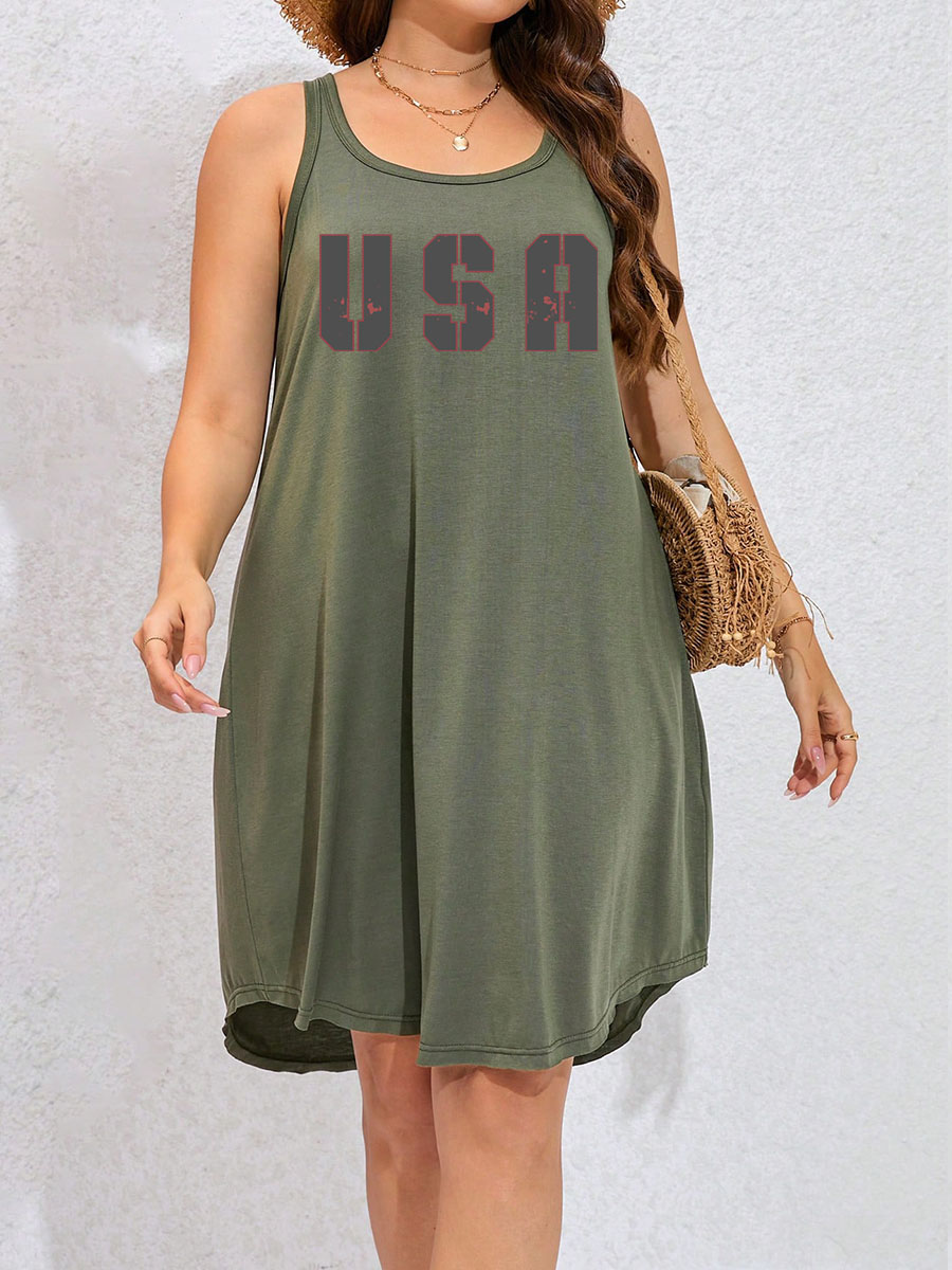 Original Usa Tank Dress