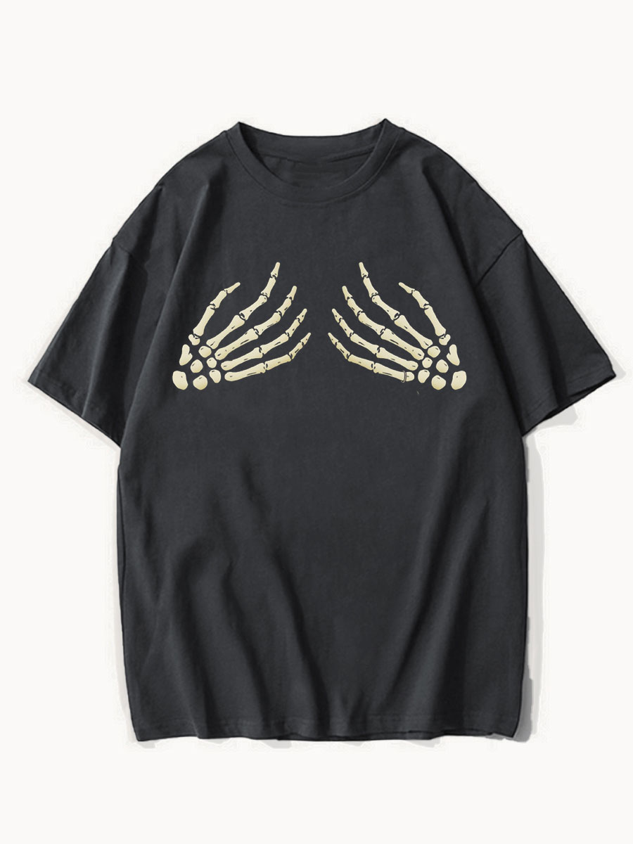 Skeleton Boobs Tee