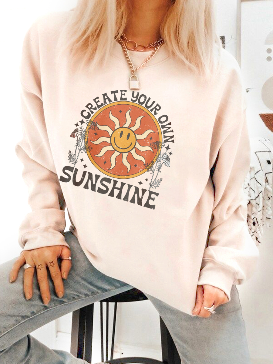 Create Your Own Sunshine Vintage Sweatshirt 