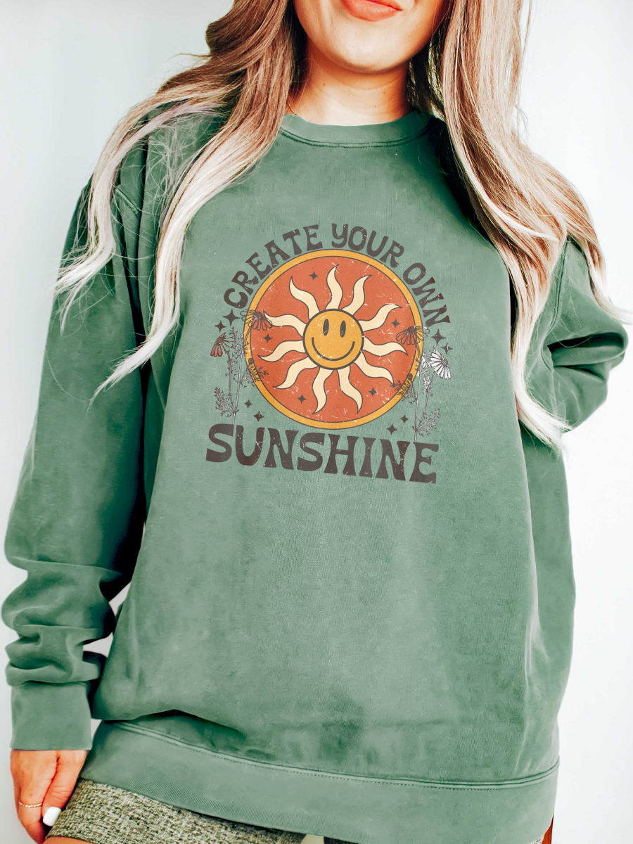Create Your Own Sunshine Vintage Sweatshirt 
