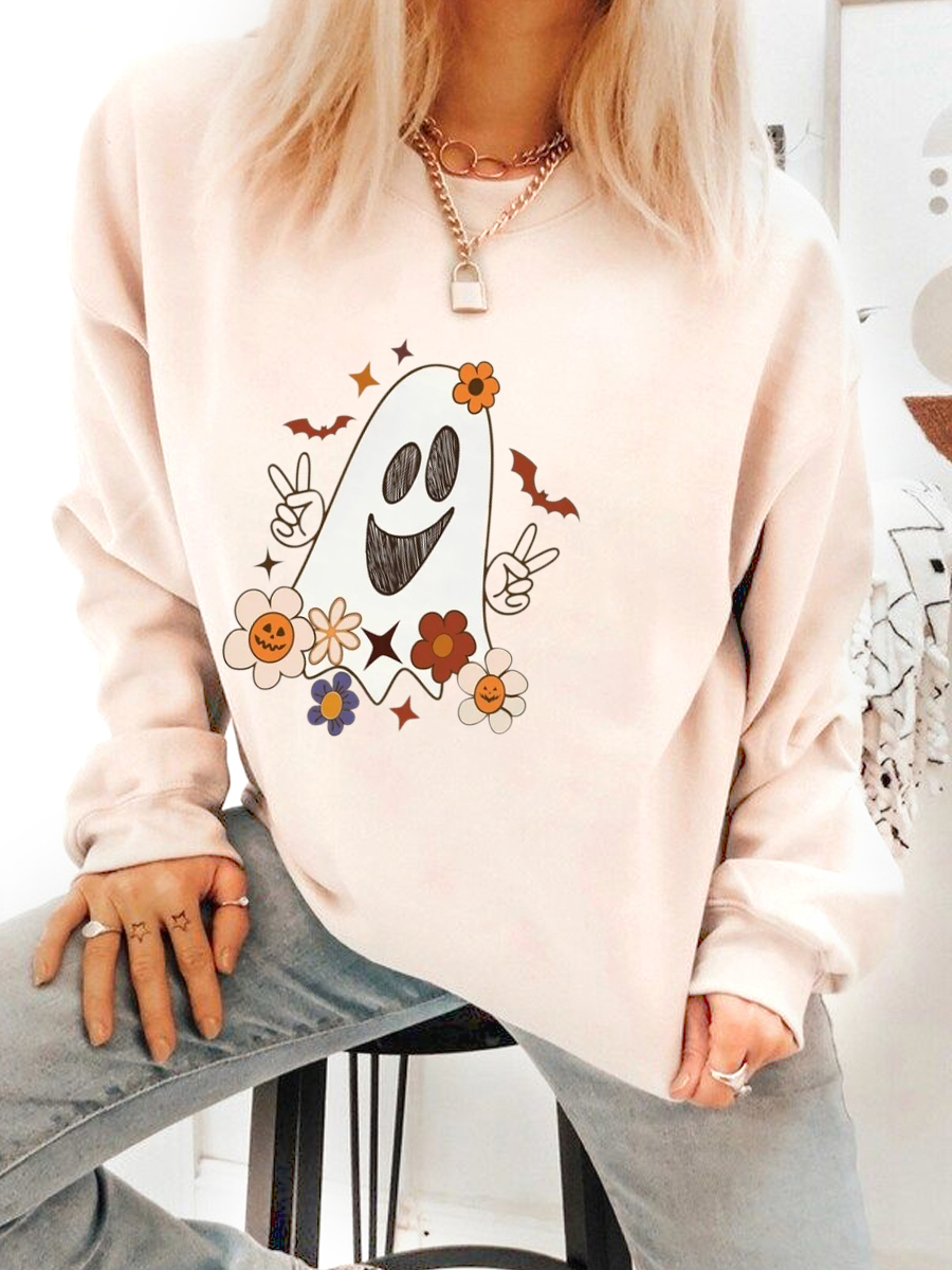 Smile Face Pumpkin Sweatshirt