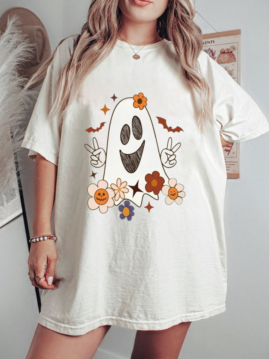 Smile Face Pumpkin tee