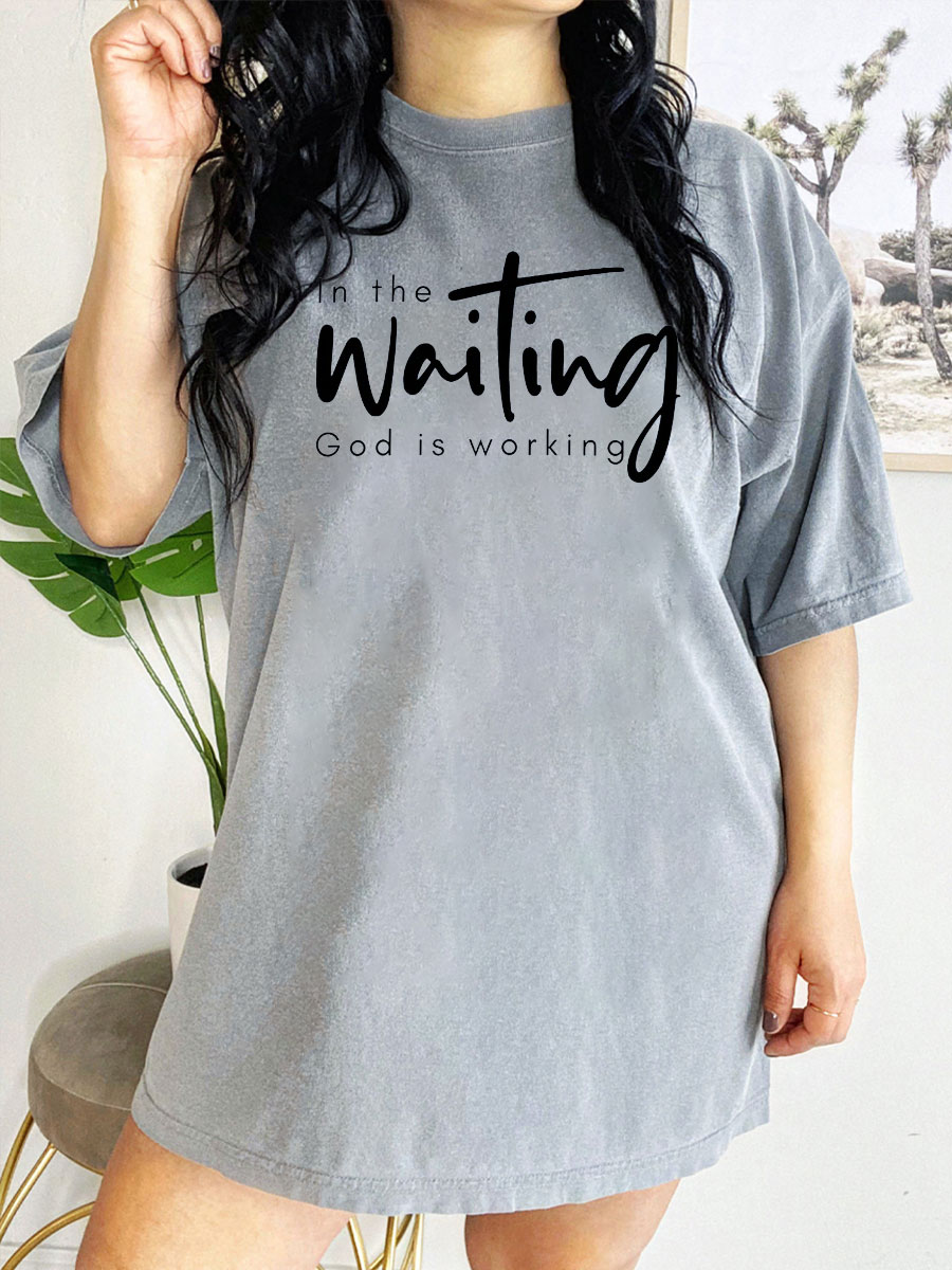God Is Working Tee