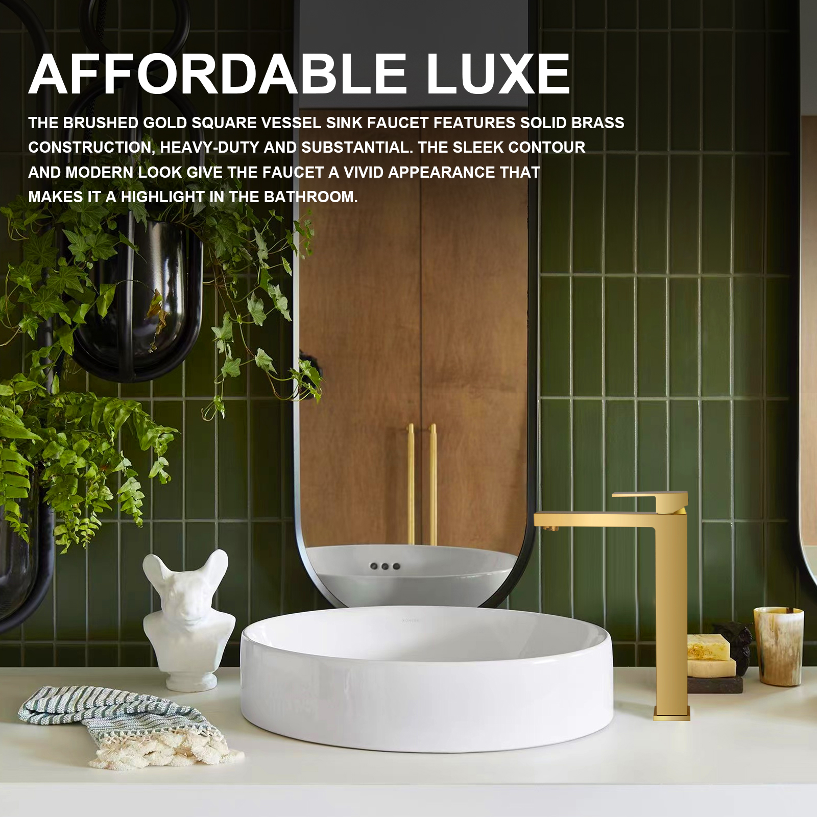 Vessel Sink Faucet BF307-T - Lava Odoro-LAVA ODORO