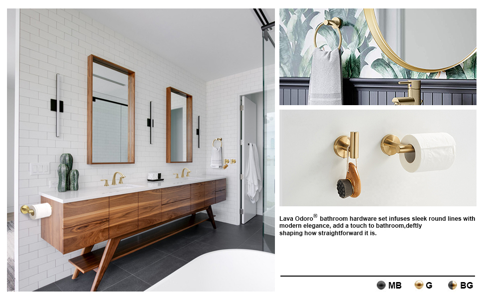 8 Inch Widespread Bathroom Faucet BF405 - Lava Odoro-LAVA ODORO