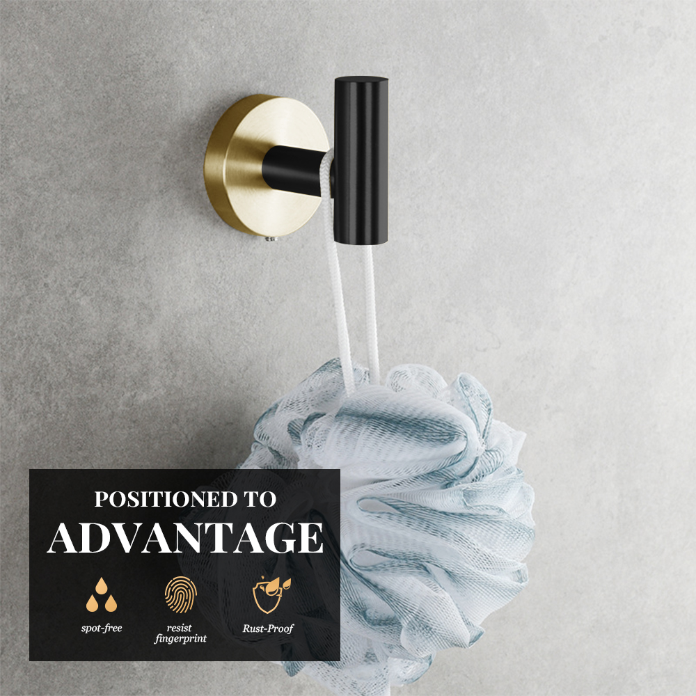 Towel Hooks, 2 Pack | Lava Odoro-LAVA ODORO