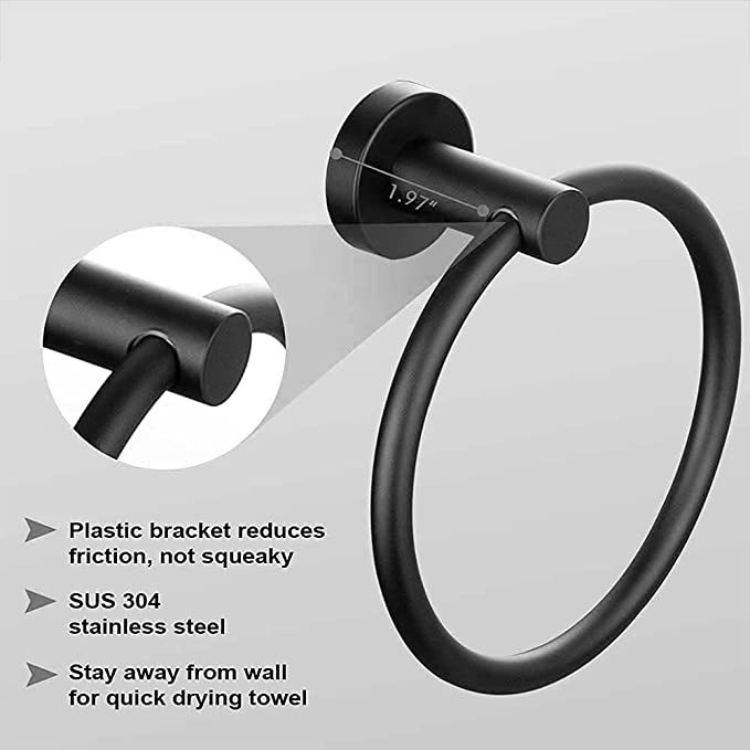 Hand Towel Ring - Stainless Steel Wall Mounted | Lava Odoro-LAVA ODORO