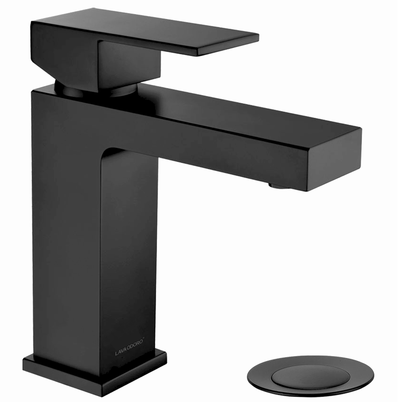 Single Handle Bathroom Faucet with Drain Assembly, BF307 - LAVA ODORO