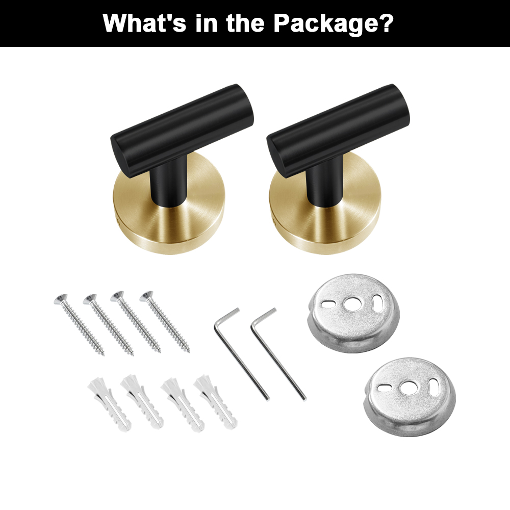 Towel Hooks, 2 Pack | Lava Odoro-LAVA ODORO