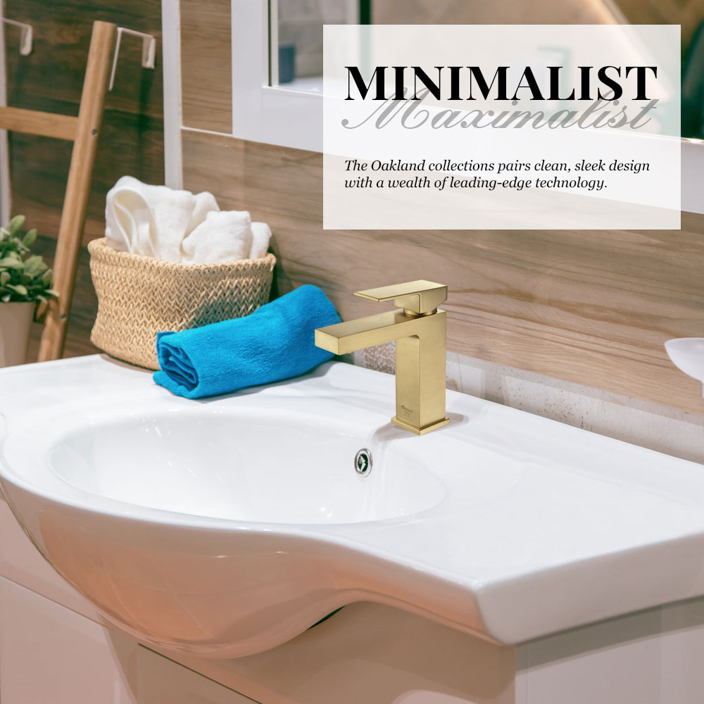 Single Hole Bathroom Faucet With Drain Assembly BF307 - Lava Odoro-LAVA ODORO