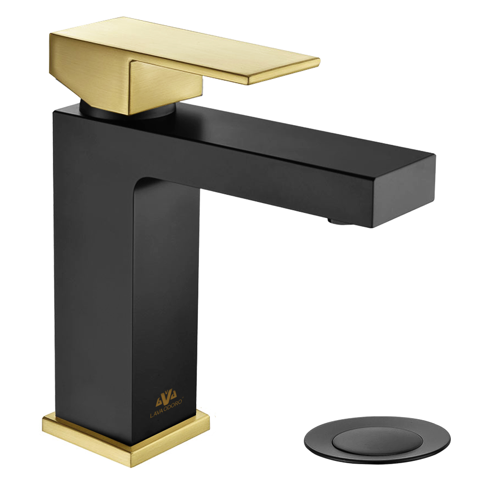 Single Hole Bathroom Faucet With Drain Assembly BF307 - Lava Odoro-LAVA ODORO