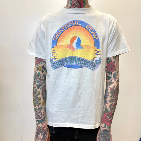 1983 Grateful Dead Kelley Santa Cruz T Shirt-KRODOCO