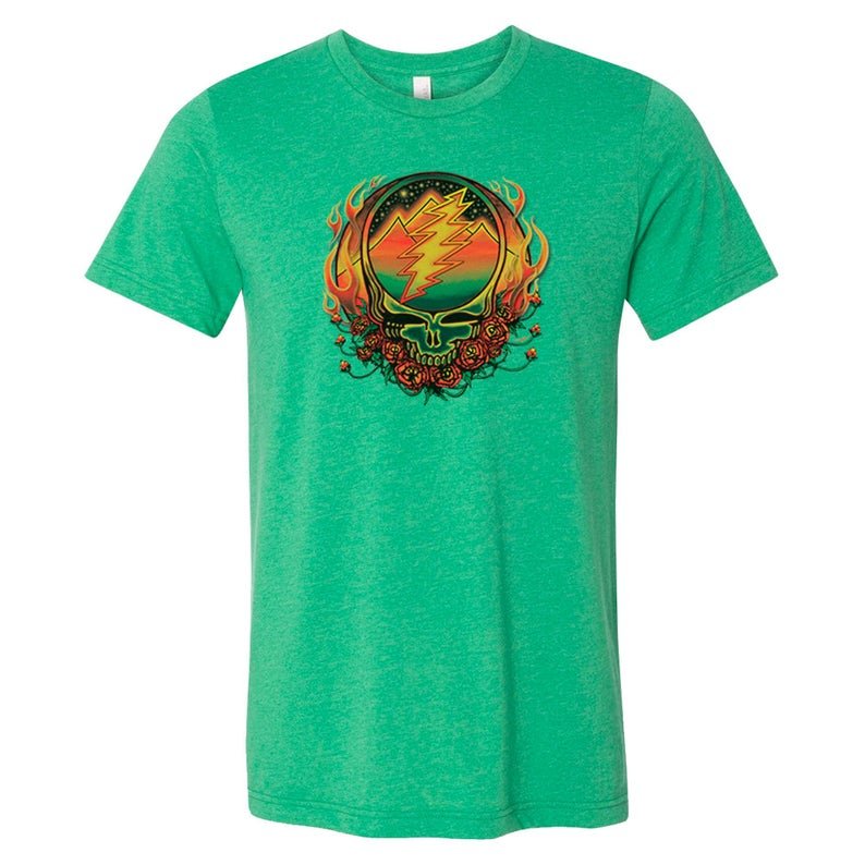 Grateful dead-Grateful Dead Grateful Dead Scarlet Fire Stealie Unisex T ...