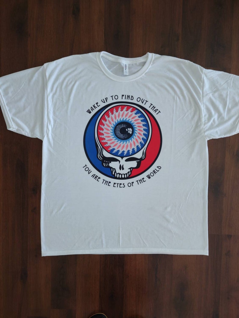 Eyes of the World, Stealie, 13 Point Bolt, Grateful Dead Tshirt-KRODOCO