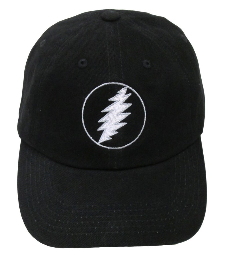 Grateful Dead hat - Lightning Bolt embroidered-KRODOCO