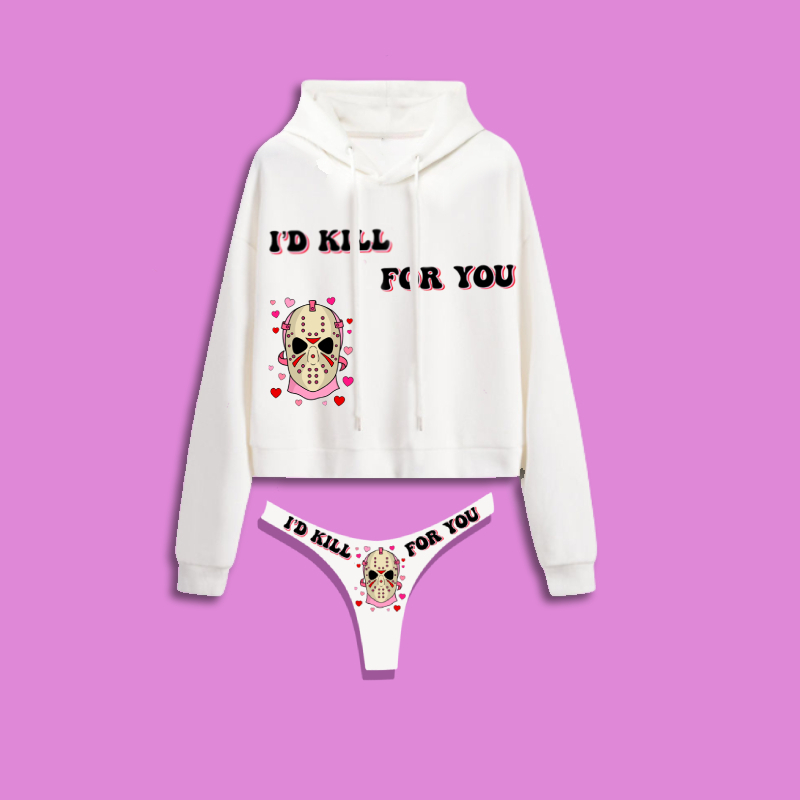Kill For You Hoodie Suit-xxchiefs