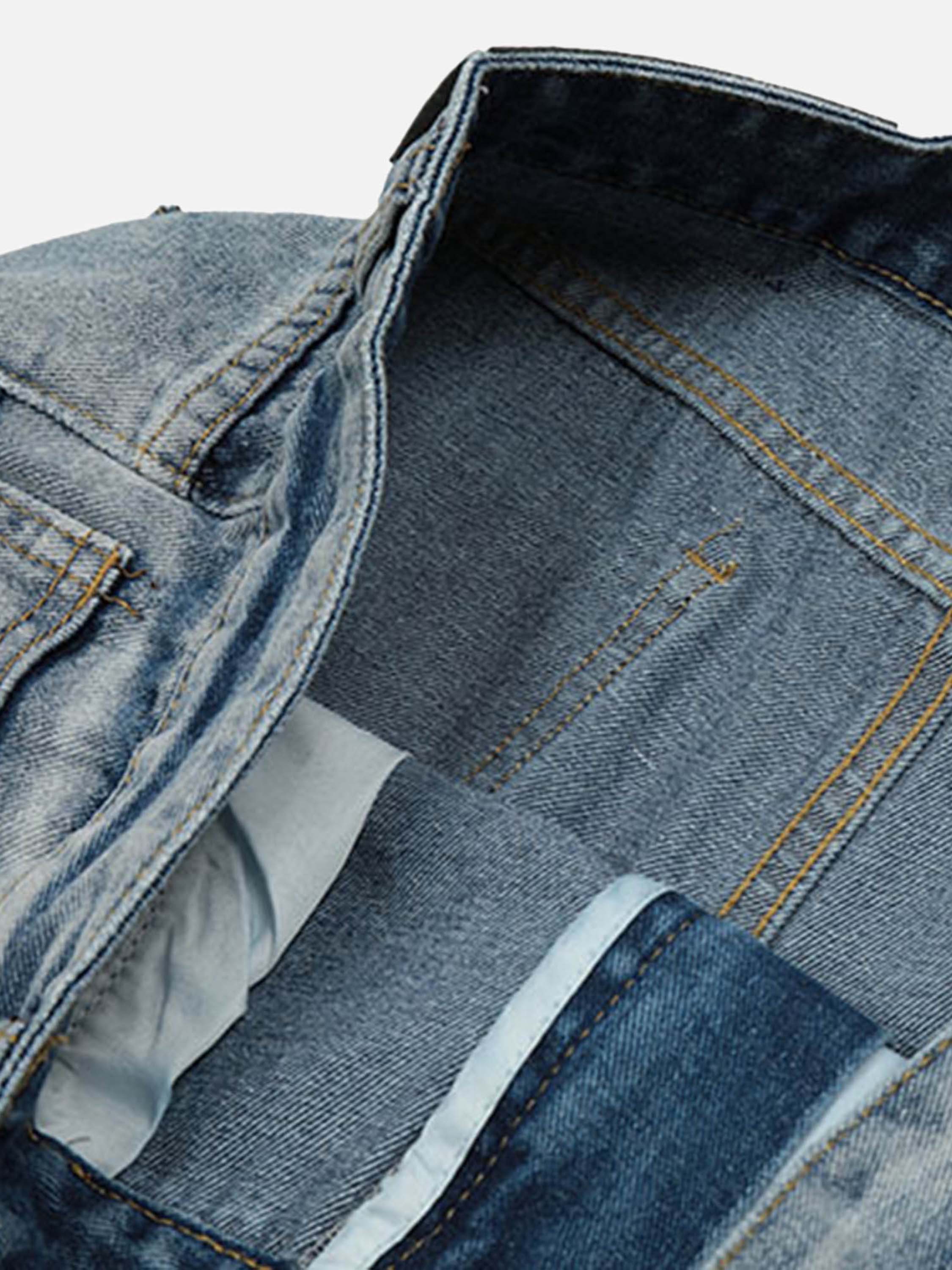 High Street Gradient Do-over Straight-leg Jeans-xxchiefs