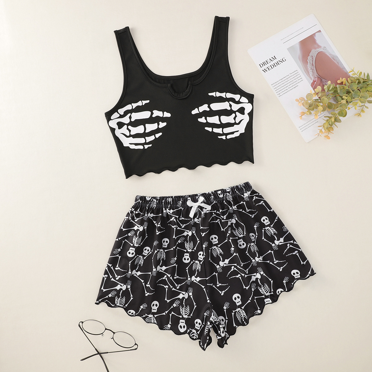 Printed suit
