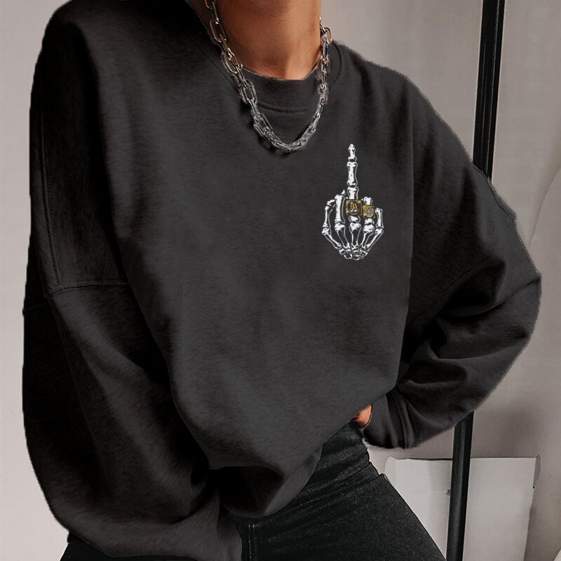 Printed sweatshirt-xxchiefs