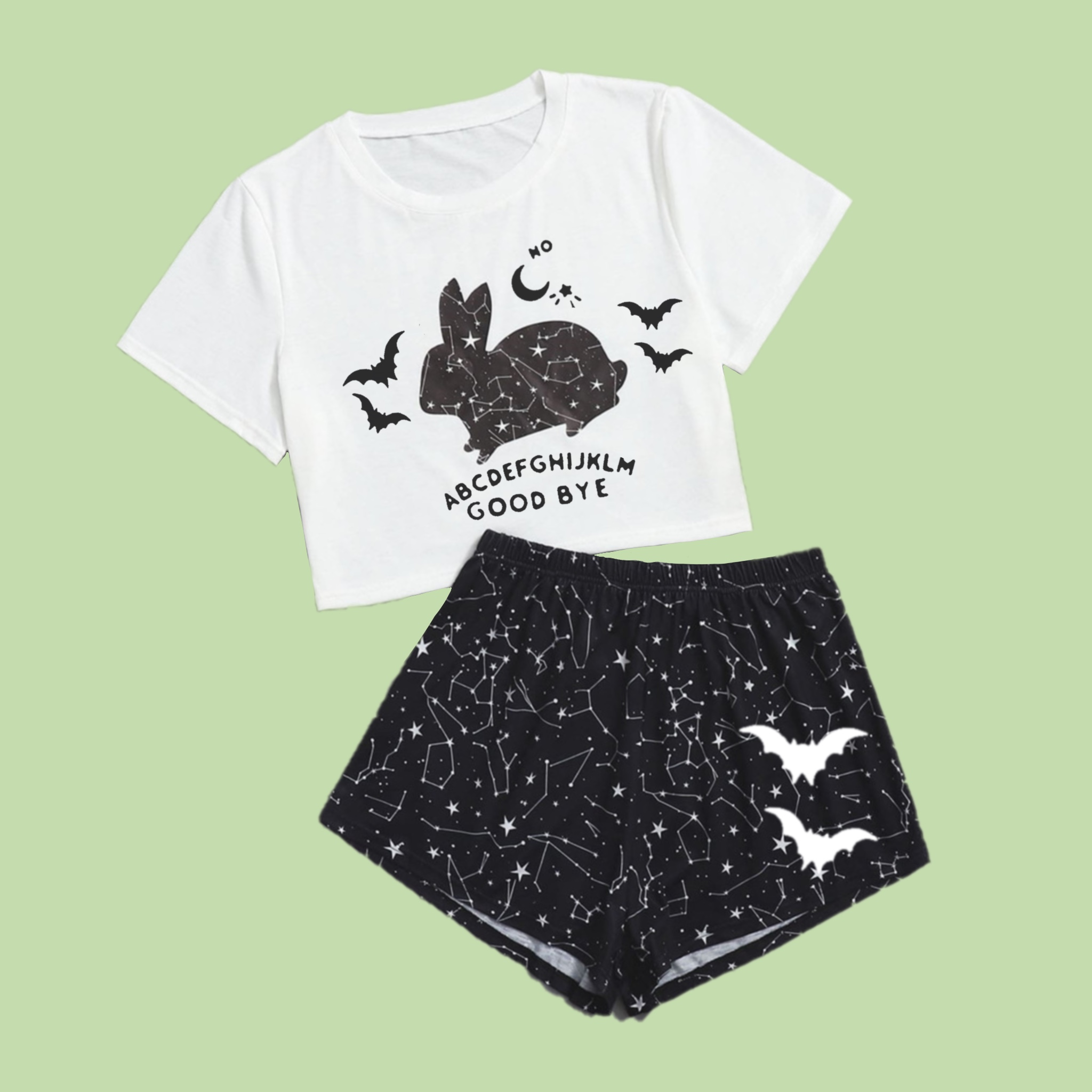 Printed T-shirt set-xxchiefs