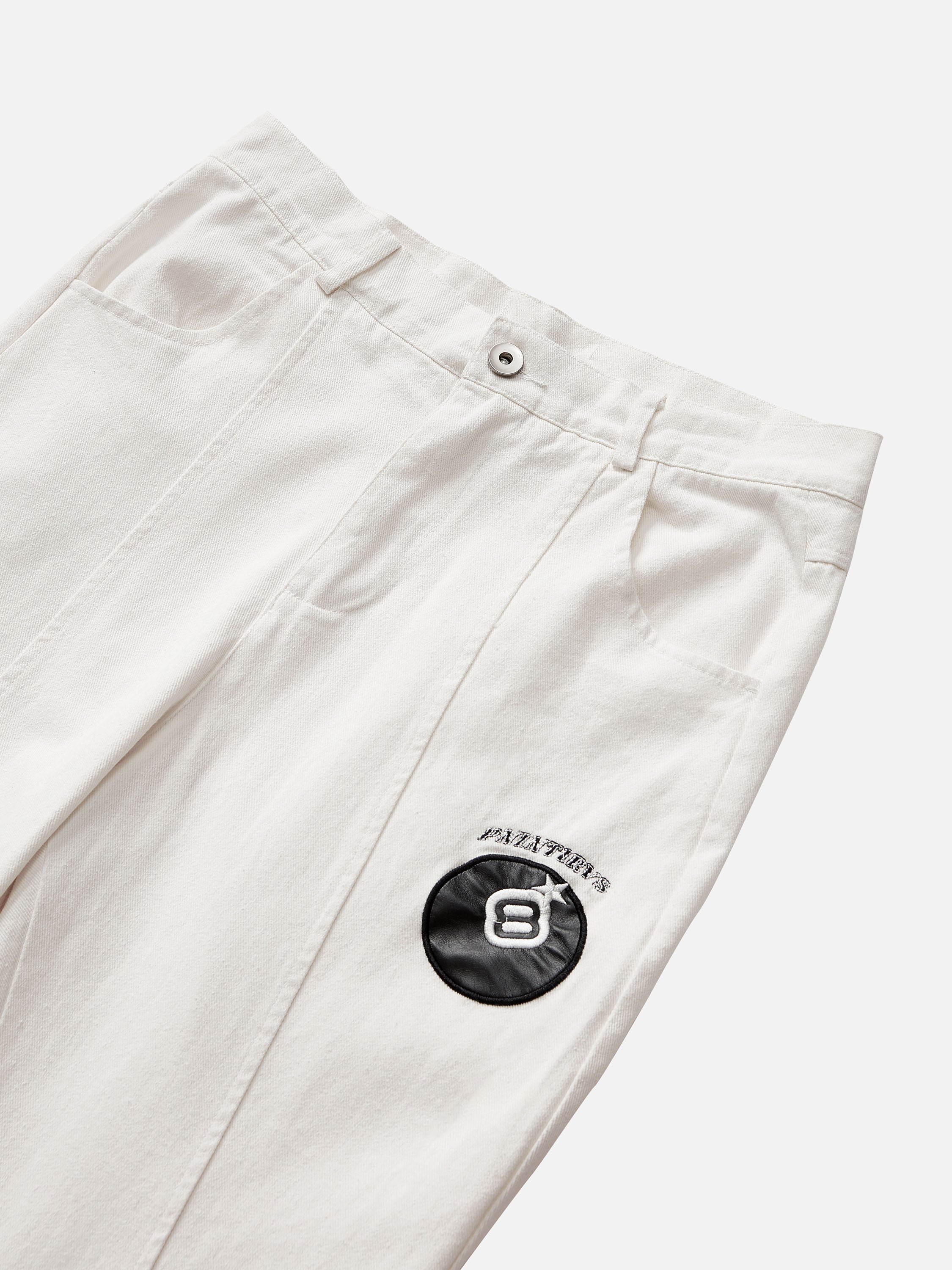 "8" Embroidered Pattern Jeans -1145-xxchiefs