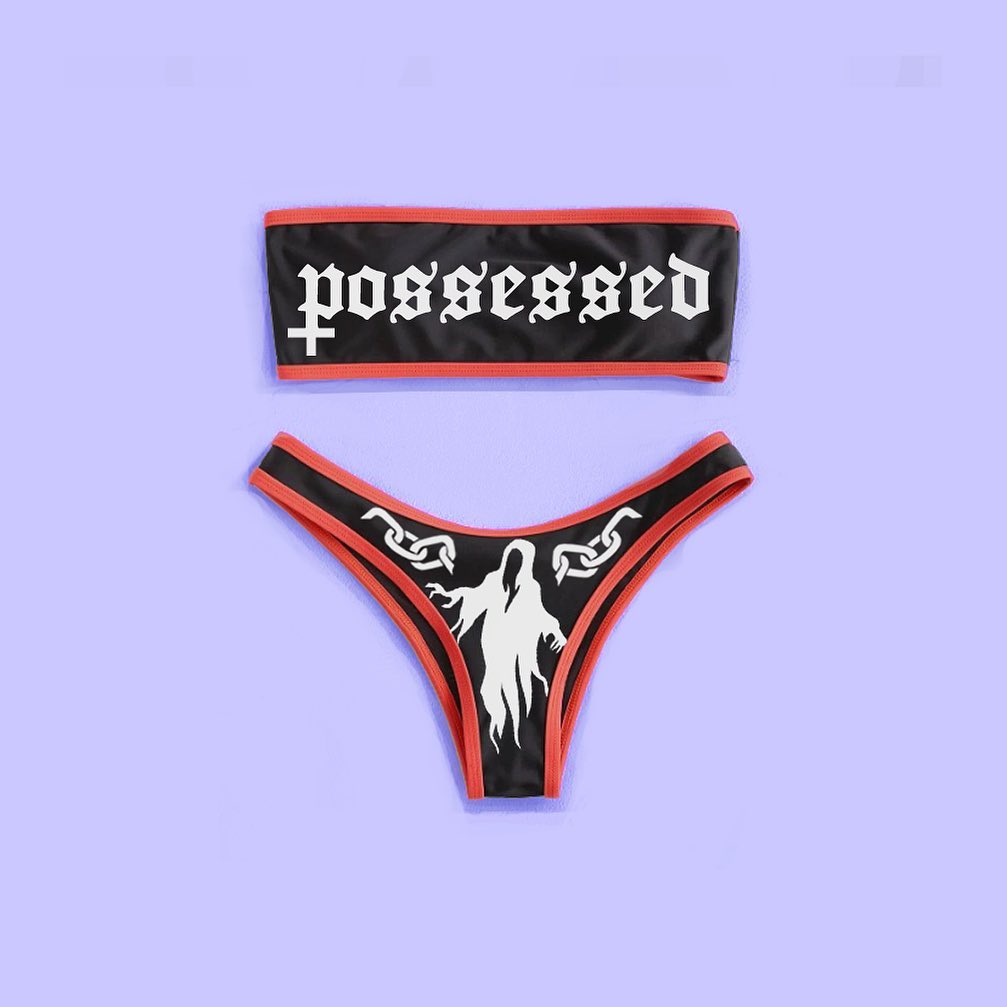 Reaper Print Bikini Set-xxchiefs