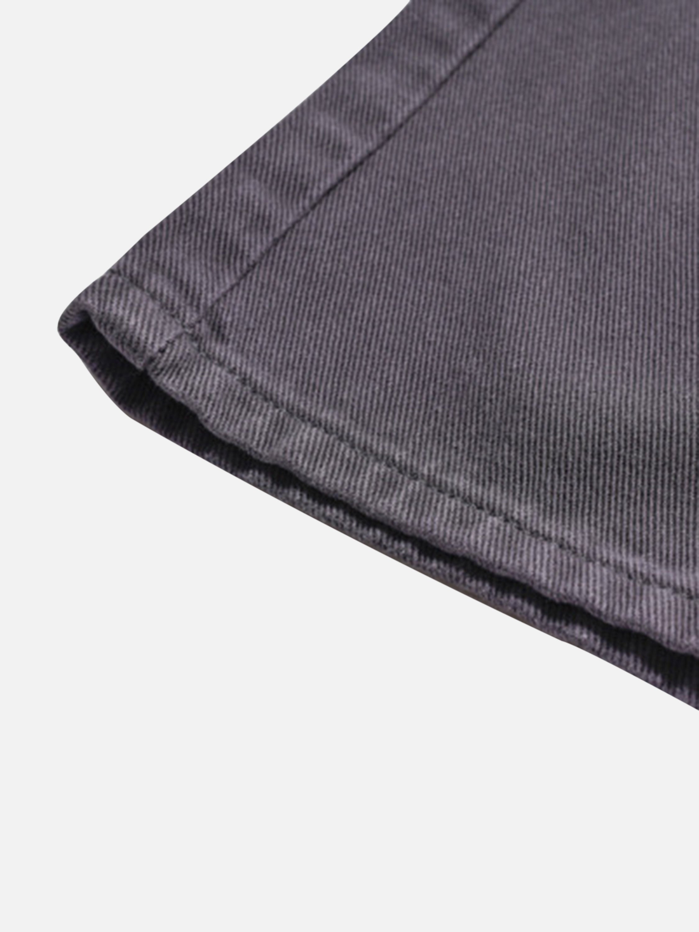 American Street Cross Embroidered Jeans For Couples-xxchiefs